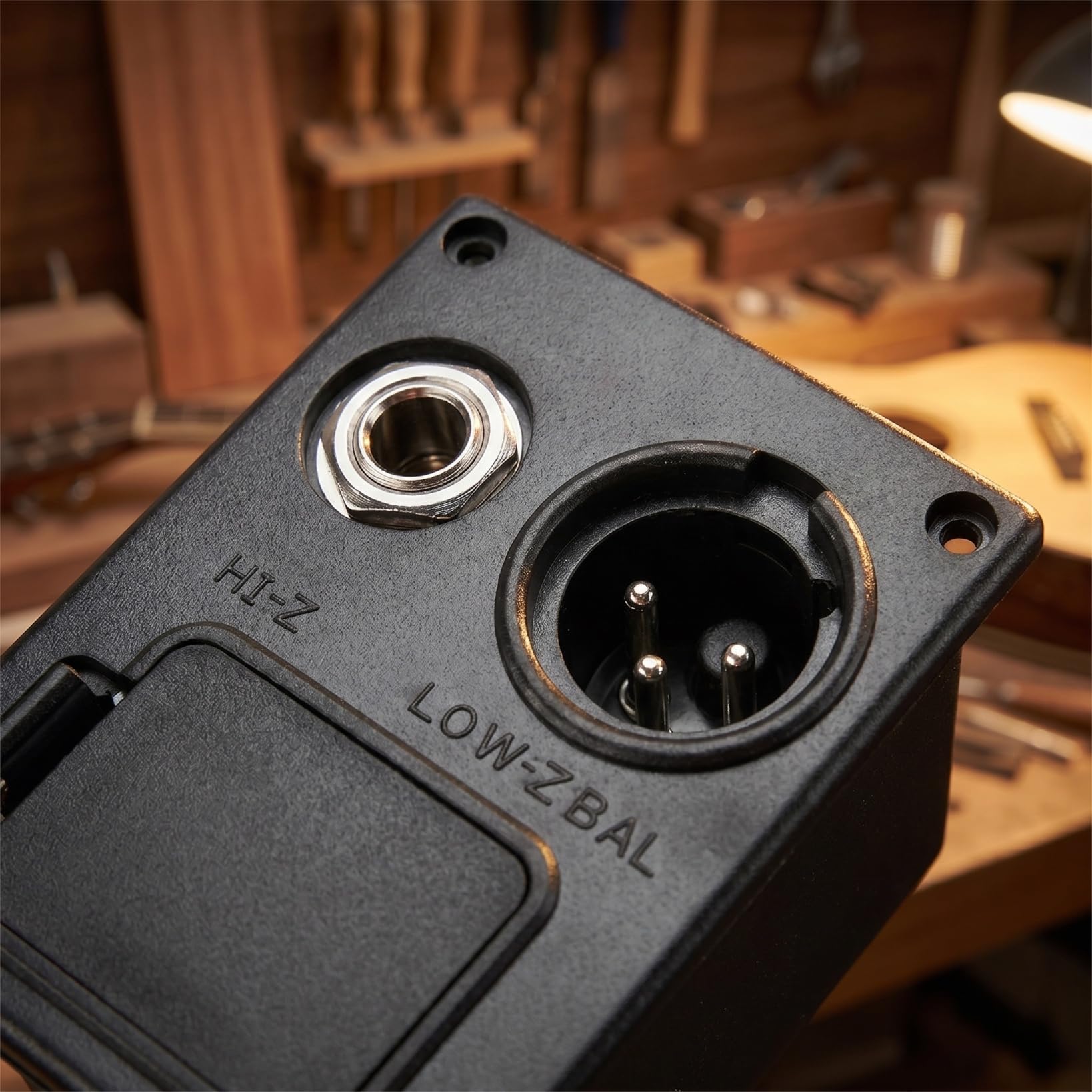 Amazon.com: SUPVOX Acoustic Guitar Eq Battery Box with 4-Pin B